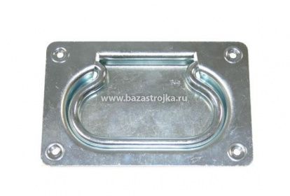 Ручка откидная скрытая 100х80 цинк