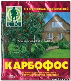 КАРБОФОС 30гр Грин Бэлт (домовые муравьи)
