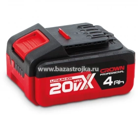 Аккумулятор 20V Li/1*8,0 CROWN CAB208016XE