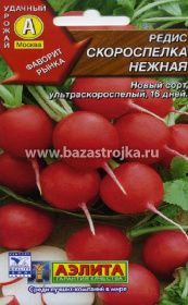 Редис Скороспелка нежная  4-6гр (Аэлита)