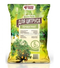 Грунт Азбука Роста ДЛЯ ЦИТРУСА 5л