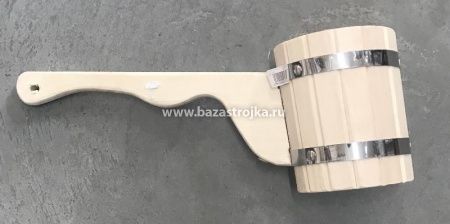 Ковш липа  1,5 л с длинной ручкой