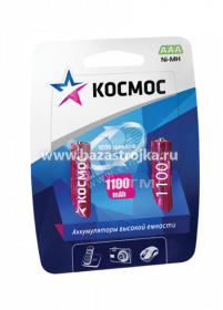 Аккумулятор R03 (AAA) Ni-Mh 1100MAh уп. 2шт
