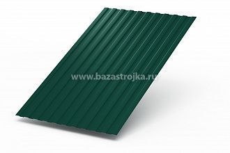 Профлист С8, ПЭ 6005 Тёмн. зеленый 2х1,2мх0,45мм (ГОСТ)