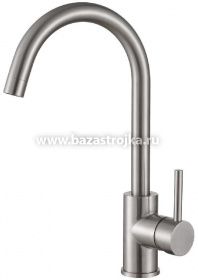 Смеситель для кухни нержав. сталь шар. с высоким изливом 11330 Lomond Golden Fox