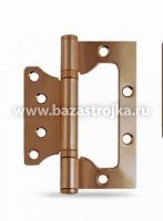 Петля 100х75х2,5 черный матовый, без врезки