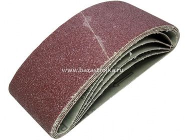 Лента шлифовальная 457х75 №180 (уп. 3шт) БИБЕР 70337