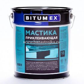 Мастика герметизирующая и приклеивающая BITUMEX 10 кг