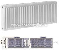 Радиатор AL STI 500/80  6сек.