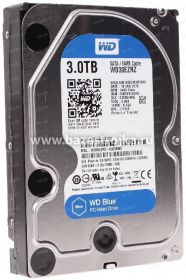 Жесткий диск 3 ТБ  WD Blue [WD30EZRZ]