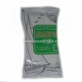 Салфетки влажные Акватория Ромашка (15шт.) 