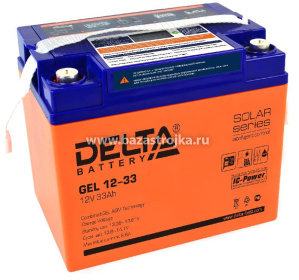 Аккумулятор Delta GEL 12-33