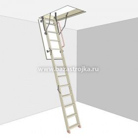 Лестница чердачная LUX 70х120х3000  (DOCKE) 