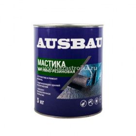 Мастика битумно-резиновая AUSBAU 3 кг