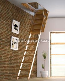 Лестница деревянная чердачная ЧЛ-01