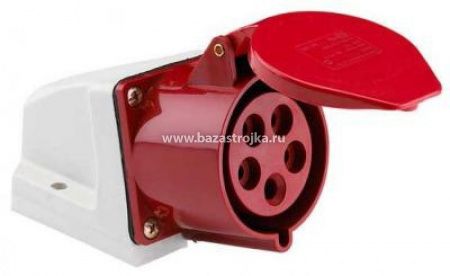 Розетка 135 стационарная 3Р+РЕ+N 63А 380В IP44