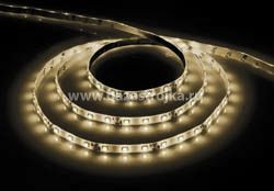 Лента светодиодная белая LS607 5050 (10мм) 14,4Вт/м 60LED/м IP65 (уп. 5м) Feron (27652)