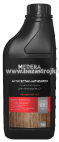 МЕДЕРА 140 Концентрат 1/15. 1л Антисептик-антипирен (2 группа) для наруж.работ.