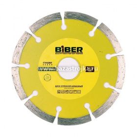Диск алмазный сегментный сухая резка 115х22,2 СТАНДАРТ БИБЕР (70212)