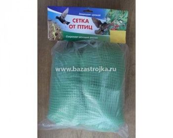 Сетка пластиковая от птиц 6*6 2,0х5 м хаки (У-6/2/5)