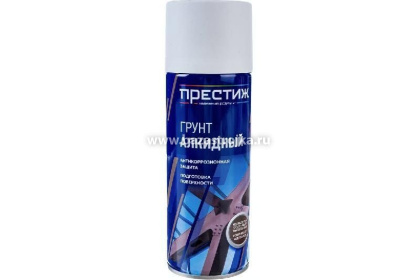 Грунт-аэрозоль алкидный ПРЕСТИЖ серый 425 мл