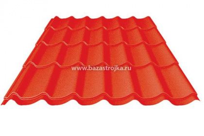 ЗАКАЗ Металлочерепица ЛАМОНТЕРРА АГНЕТТА 0,5мм 