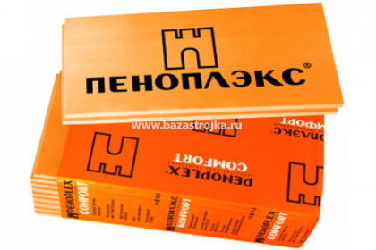 Пенополистирол экструзионный  20мм 1185х585  Пеноплэкс (КОМФОРТ) ШТУКА
