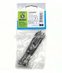 Саморезы по дереву 4,8х89 уп 6 шт SteelRex