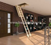 Лестница чердачная LUX 70х120х3000  (DOCKE) 