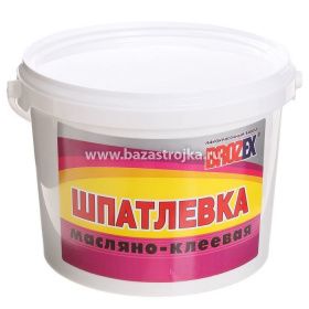 Шпатлёвка  готовая масляно-клеевая 3,0 кг БРОЗЕКС
