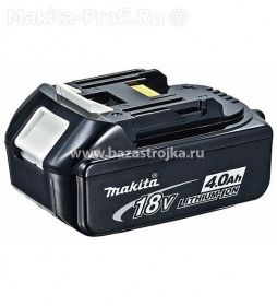 Аккумулятор MAKITA 18В, 4,0 Ач, Li-ion (1шт.) 