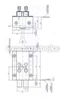 Замок накладной реечный ПХК (КОМАЗ)