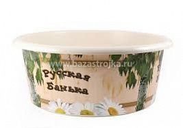 Таз пластиковый хозяйственный, 15 л. РУССКАЯ БАНЬКА