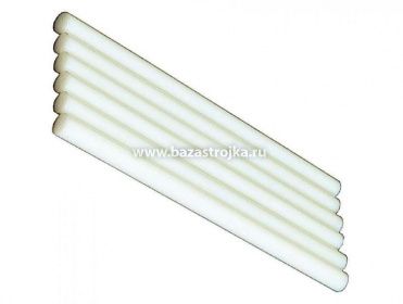 Стержни клеевые для термокл. пист. ф11х200 мм БЕЛЫЕ уп.6 шт (пластик, керамика) 