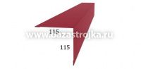 Планка угла наружного 9003 бел 115х115х2000 