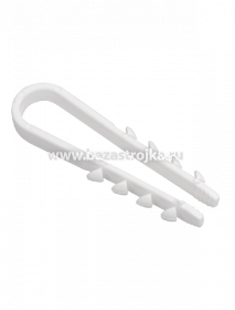 Дюбель-хомут ДХП 12-6 для крепления кабеля (нейлон) упак. 100шт