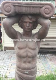 Статуя бетонная АППОЛОН ПОДСТАВКА