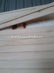 Блок дверной утепленный СОСНА 800х1700х45(40) (пенопласт М-15Л, без фурнитуры) (универсальный)
