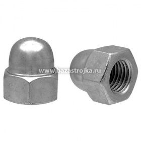 Гайка колпачковая М10 уп. 1 шт SteelRex (DIN 1587)