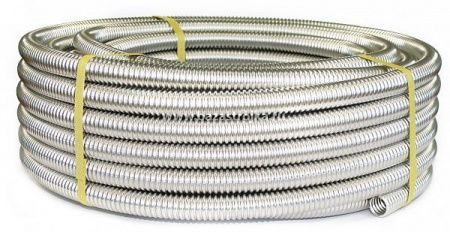 Труба гофрированная из нержавеющей стали SS304 Neptun IWS 15А, отожженная