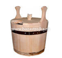 Запарник 30 л с крышкой ЛИПА