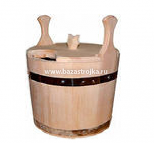 Запарник 30 л с крышкой ЛИПА