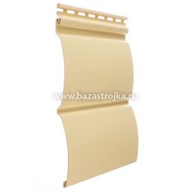 Сайдинг виниловый PREMIUM блок хаус, банан, 3,60х0,232 Дёке
