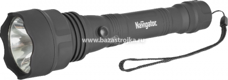 Фонарь светодиодный NPT-R05-3AA 1Вт LED 70лм 120м пластик+резина 