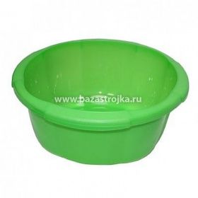 Таз пластиковый хозяйственный, 14-15 л.