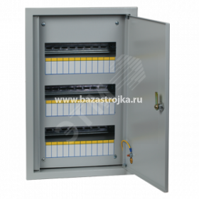 Щит навесной ЩРв-36з IP30 с замком металлический EKF