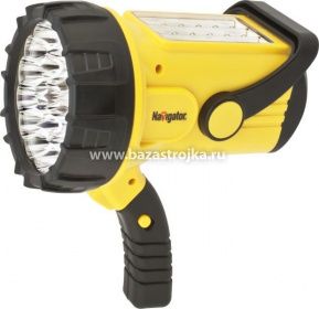 Фонарь светодиодный NPT-SP07-3D 23+18LED прожектор пластик Navigator 
