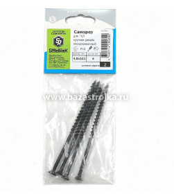 Саморезы по дереву 4,8х102 уп 4 шт SteelRex