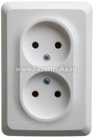 Розетка TV  CП Этюд  БЕЛАЯ TVC-002B