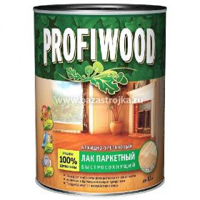 Лак алкидно-уретановый паркетный PROFIWOOD матовый 2,6 кг (Ростов-на-Дону)